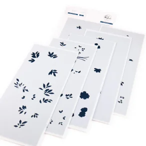 Flowers for the Soul stencil - Pinkfresh Studio