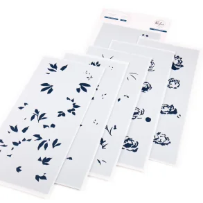 Peony Perfection stencil - Pinkfresh Studio xxx