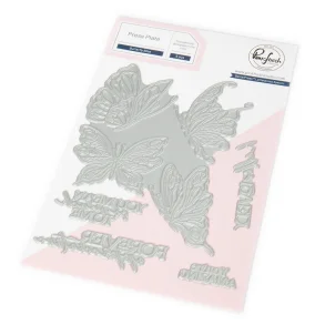 PRESS PLATE Butterfly Bliss - Pinkfresh Studio