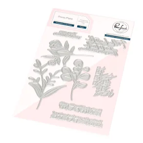 PRESS PLATE Keepsakes of the Heart - Pinkfresh Studio