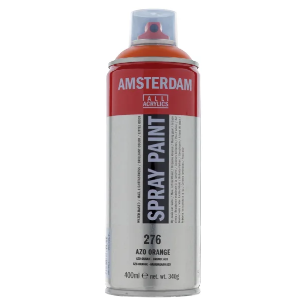 AMSTERDAM Spray paint 400 ml Azo Orange 276