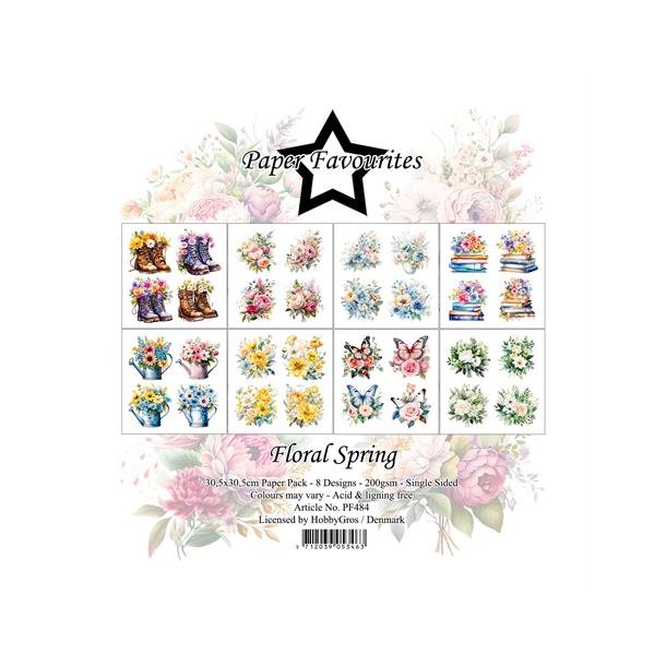 Paper Favourites Paper Pack Floral Spring PF484 30,5x30,5cm