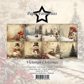 Paper Favourites Paper Pack Victorian Christmas 15x15cm PF555