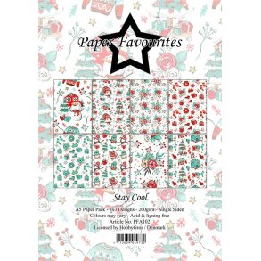 L�S BESKRIVELSE Papirblok A5 Stay Cool PFA102 Paper Favourites BESTILLINGSVARE