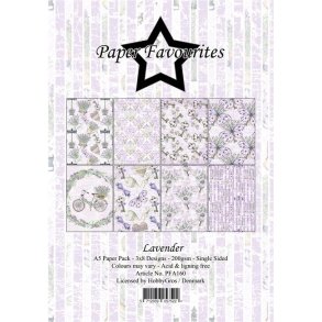 Paper Favourites Paper Pack Levender PFA160 A5