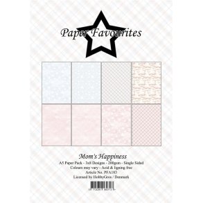 Paper Favourites Paper Pack Mom's Happiness PFA183 A5  xxx