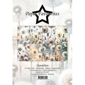 Papirblok Dandelion A5 PFA207