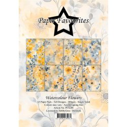 Papirblok Watercolour Flowers A5 PFA208