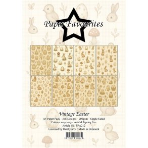 Papirblok Vintage Easter A5 PFA212