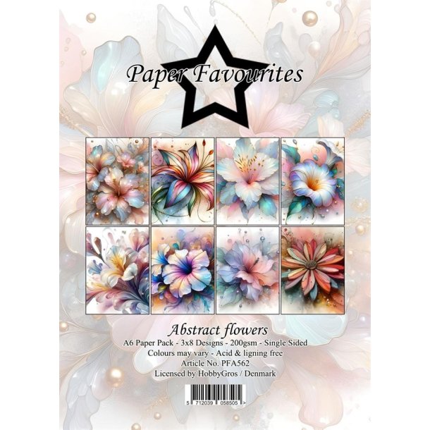 Paper Favourites Paper Pack "Abstract flowers" PFA562