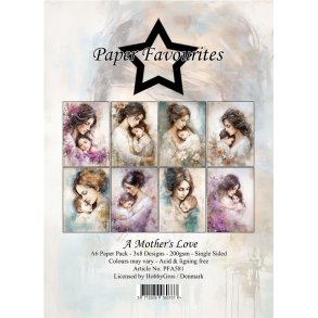 Papirblok PFA581 A Mother's Love A6 Paper Favourites 
