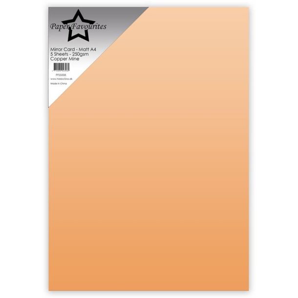 Mirror card Mat Copper Mine A4 5ark PFSS108