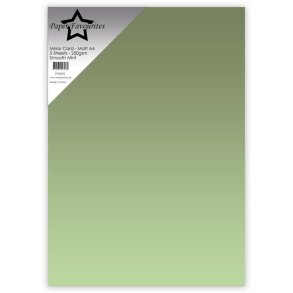 Mirror card Mat Opalescent Green A4 5ark PFSS011