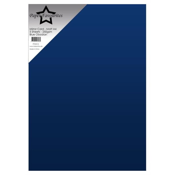 Mirror card Mat Blue Obsidan A4 5ark PFSS012