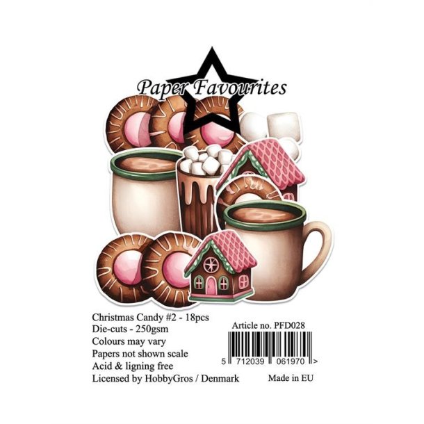 Paper Favourites Die-Cuts "Christmas Candy #2" PFD028