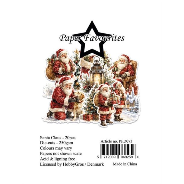 Paper Favourites Die-Cuts "Santa Claus" PFD073