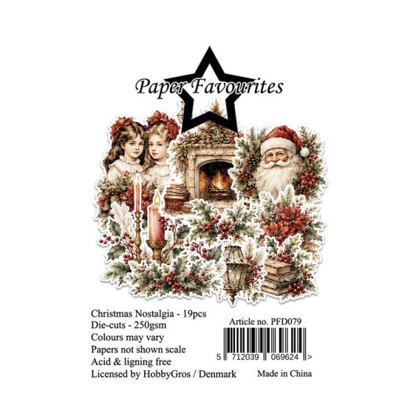 Paper Favourites Die-Cuts "Christmas Nostalgia" PFD079