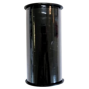 Gavebnd, poly. Sort lak 10mm x 50M.