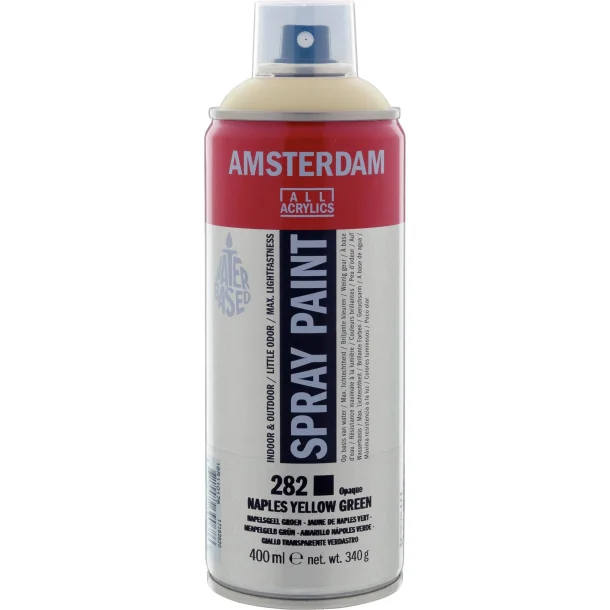 AMSTERDAM Spray paint 400 ml Naples Yellow Green 282