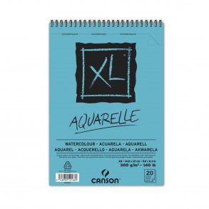 XL Aquarelle papirblok 300gr. A5 20ark