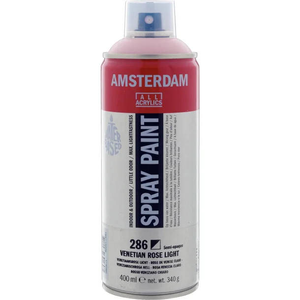 AMSTERDAM Spray paint 400 ml Venetian Rose Light 286