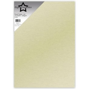 Pearl Paper A4 Ivory 10stk 250g