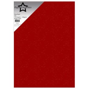 Papir A4 Bright Red Star Rain 10ark SS601