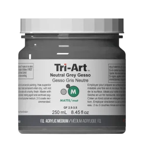 Neutral Grey Gesso 250ml Tri-Art Mediums