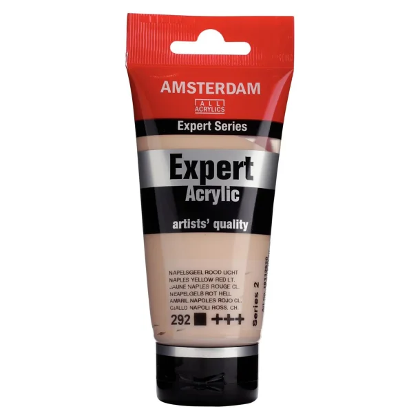 AMSTERDAM Expert Series acrylic tube 75 ml Naples Yellow Red Light 292