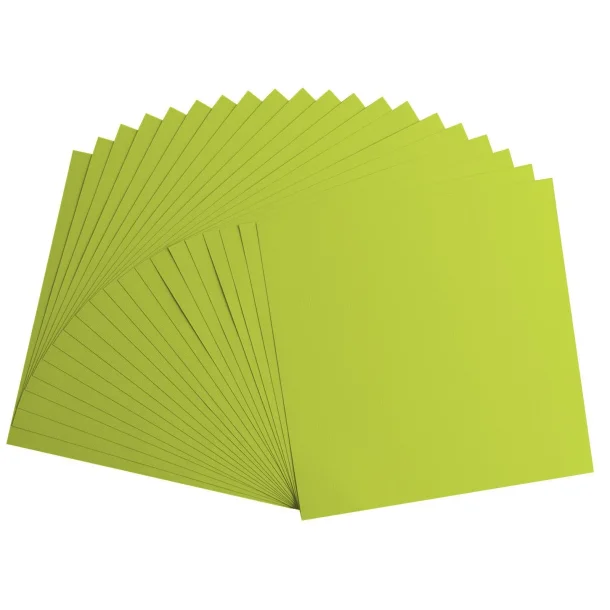 TEXTURE Lime 5stk Florence karton 30,5x30,5cm 216g