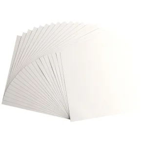 TEXTURE Off White 5stk Florence karton 30,5x30,5cm 216g