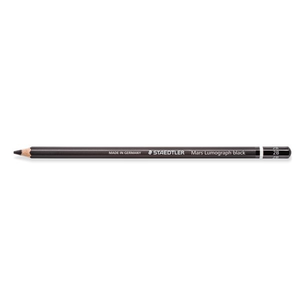 Mars Lumograph black Blyant 2B Staedtler