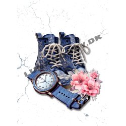 Papirblok A6 Denim Ladies - Luna Hobby