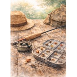 Papirblok A6 R� �jeblikke - Luna Hobby