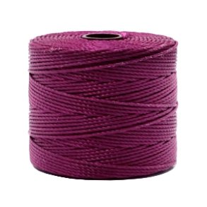 Nylon s-lon Draad 70m 0,6mm Wineberry Red