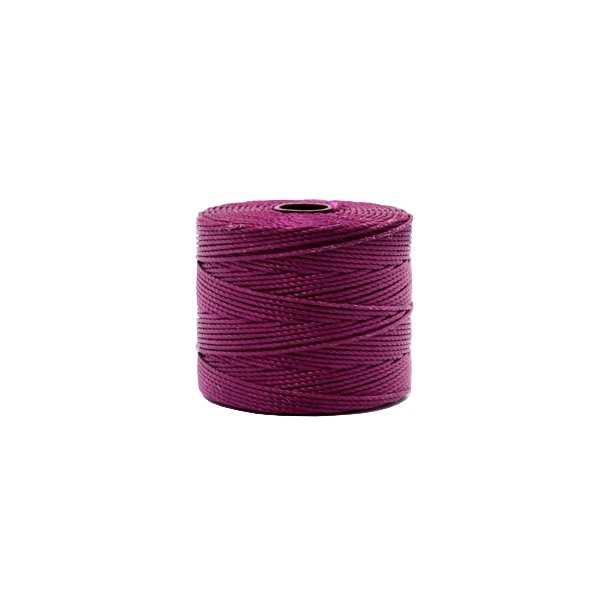 Nylon s-lon Draad 70m 0,6mm Wineberry Red