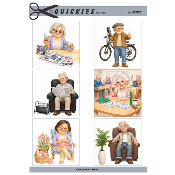 Klippeark �ldre mennesker der hygger sig Quickies