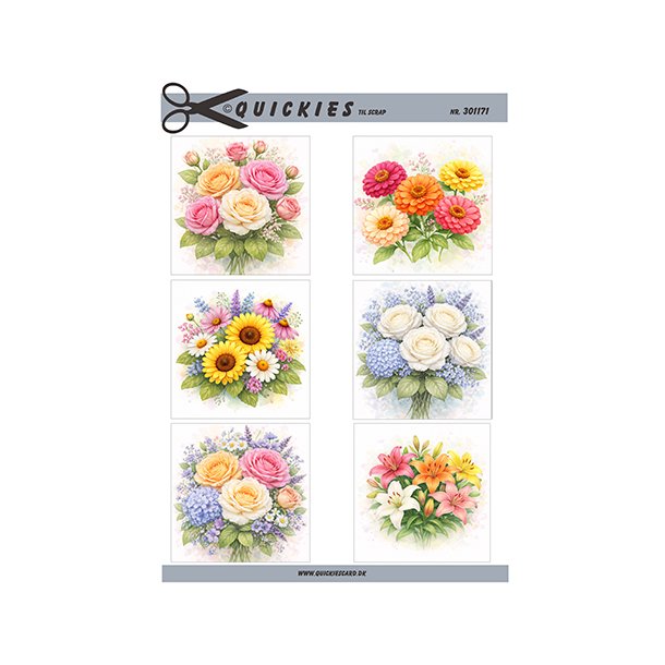 Klippeark Smukke blomsterbuketter Quickies