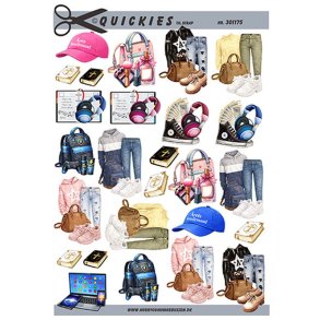 Klippeark sm� motiver til ungdomskort Quickies