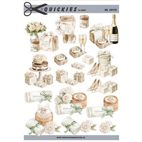 3D ark Sm� bryllupsmotiver Quickies