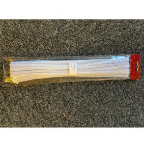 Chenille Hvid 25 stk 