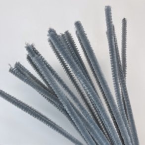 Chenille 6mm x 30cm gr� 25stk