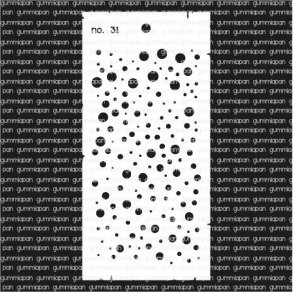 Stencil No. 31 gummiapan