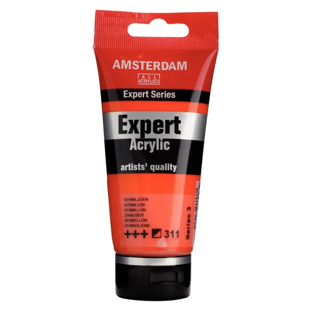 AMSTERDAM Expert Series acrylic tube 75 ml Vermilion 311