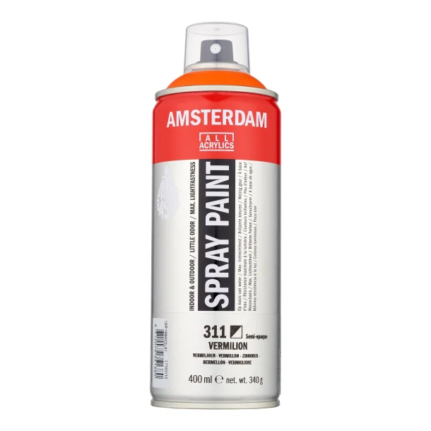 AMSTERDAM Spray paint 400 ml Vermilion 311