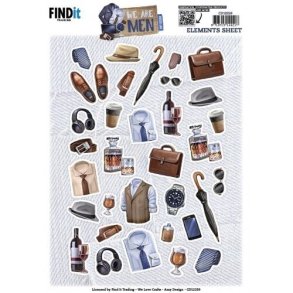 3D ark We are Men small elements CD12259 M47/B23
