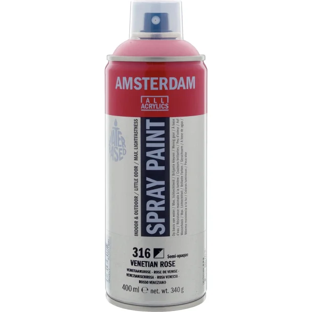 AMSTERDAM Spray paint 400 ml Venetian Rose 316