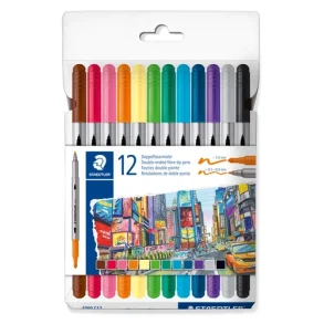 Duo Tusser 12 stk Staedtler