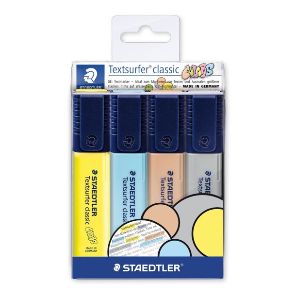 Overstregningstusch staedtler 4stk ass.