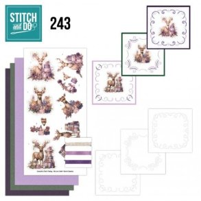 Stitch ann Do nr. 243 Pastel Purple Christmas